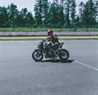 Miniaturebillede af Try on track for motorcyklister
